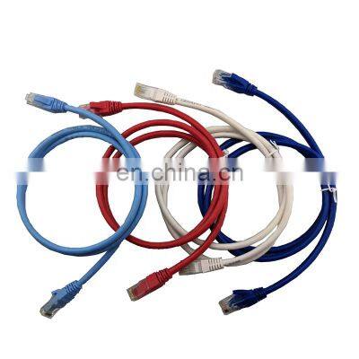 cat6 utp patch cord 23awg CCA Copper cat6 patch cable customized length