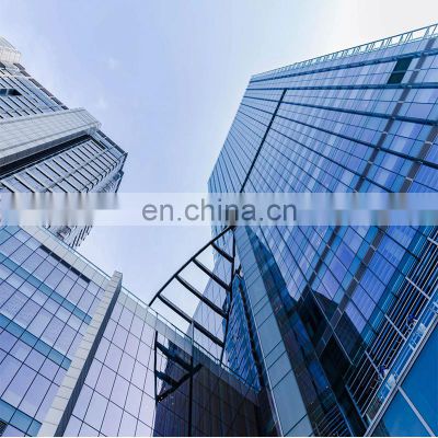 High quality wholesale price aluminum glass curtain wall exterior building cladding