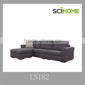 home design fabric corner l shaped chaise-longue
