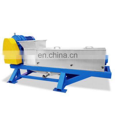 Factory Industrial Fruit Vegetable Dewatering Machine Shredder Machine And Dewatering Squeezer Hydraulic Bean Dregs Dewatering