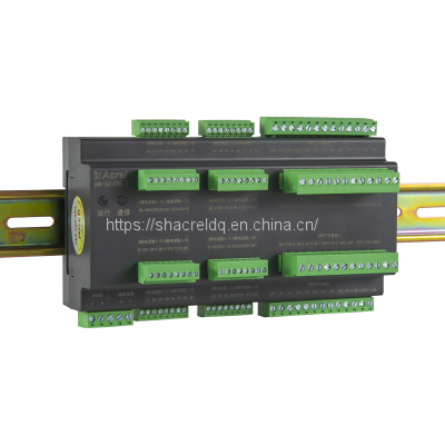 Acrel DC multi channel power meter AMC16Z-FDK48 din rail with RS485 communication for data monitoring devices