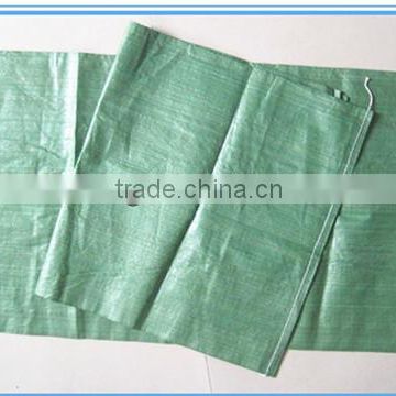 china factory new design pp green bags for garbage construction