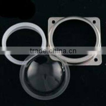 120 degree 56mm bay light Led optical lens with Gasket