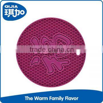 Wholesale chinese characters heat-proof kitchen heat resistant mat for oven