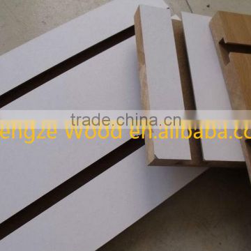 lower price slot MDF board 1220x2440 mm from China