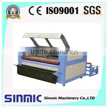 High speed fabric cutting machine with auto feeding system S/L1610