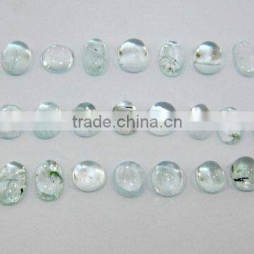 (IGC)Natural Aquamarine cabochons wholesale lot