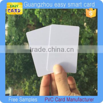 CR80 credit card size inkjet printable blank laminited pvc card                        
                                                Quality Choice