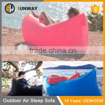 Custom Logo Inflatable Floating Sofa Travel Sleeping Bags Outdoor Camping
