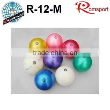 Rhythmic gymnastic ROMSPORTS Metallic Ball R-12-M