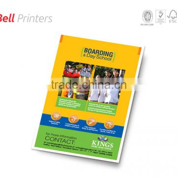 Printed Flyers and Brochures With hi quality printing from India