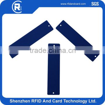 Waterproof silicone industrial UHF rfid laundry tag with Alien H3 with hole