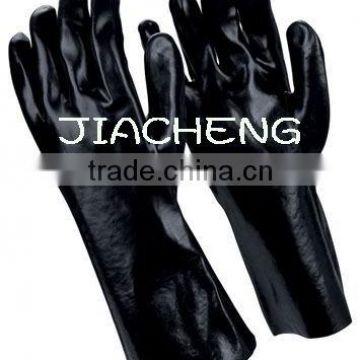 pvc full coated gloves