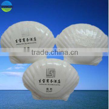 high grade shell style disposable hotel bath soap