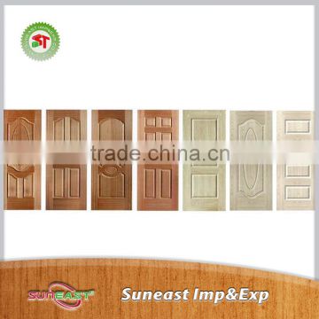 Modern teak wood front door design