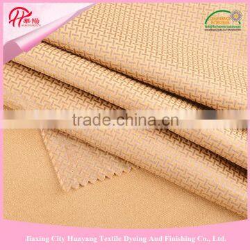 For bedding bag car polyester garment fabric short pile good fleece fabric