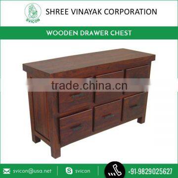 Antique Design Wood 6 Drawers Chest for Bulk Buyers at Wholesale Rate