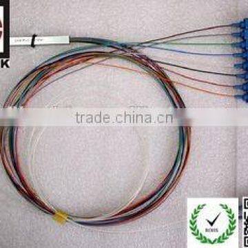 ABS Package, 0.9mm cable 1 * 8 PLC Fiber Optic Splitter