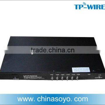 Wireless multi-channel audio transmitter