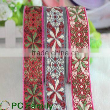 Hot sale 1 inch embroidery ribbon for garment