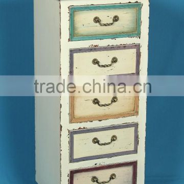 Vintage Shabby French Chic Furniture Wood Storage Cabinet