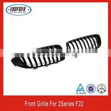 China factory bodykits 2014 2015 F32 4 series ABS front grille FOR BMW matt black