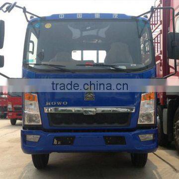 Sinotruk HOWO lorry truck 4x2 one and half row light cargo truck for sale