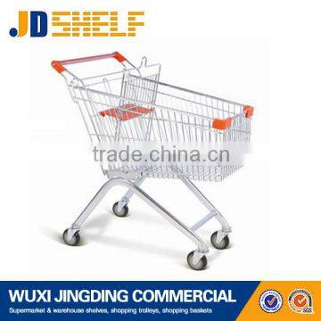 hot sale large supermarket cart dimensions