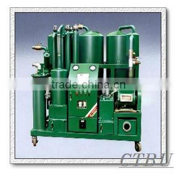 High vacuum turbine oil purification machine