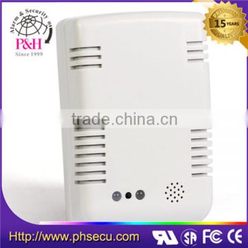 home LPG gas detector with shut off valve