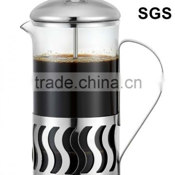 High quality stainless steel french coffee press (0.35L,0.6L,0.8L,1.0L)