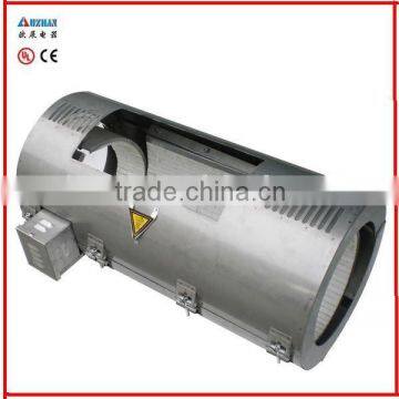 Stainless steel ceramic heater for plastic machine