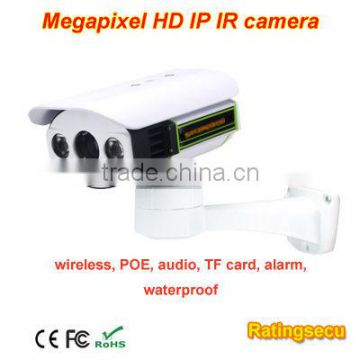 Super Quality Design for High-end Customers1.3 Megapixel Waterproof POE ONVIF IR TF Card Surveillance hd Top ip Cam