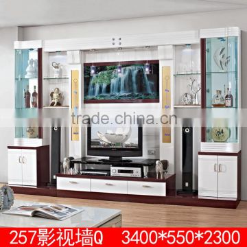 living room furniture tv cabinet wooden tv racks designs
