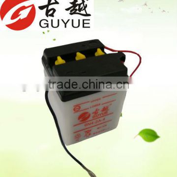 6V 4Ah Dry Charged Green Motorcycle Battery 6N4-2A-4