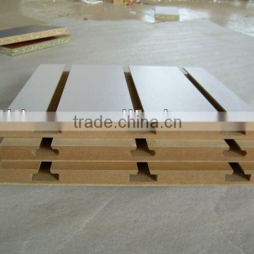 groove/wood grain melamine mdf board
