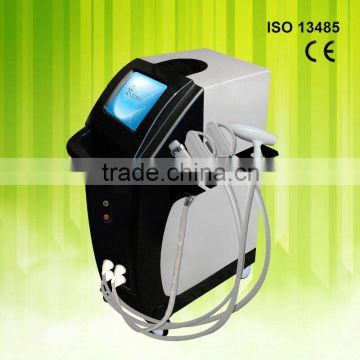Hair Removal 2013 Tattoo Equipment Beauty Products E-light+IPL+RF For Machines Stainless Steel Scrubber 515-1200nm