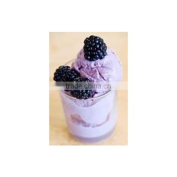Blackberry flavor for dairy products
