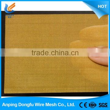 lowest price copper wire mesh fence stainless micro copper wire mesh