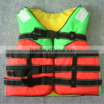 2015 best quality pvc inflatable swim vest