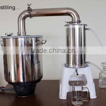 Large Capa!65L Household Stainless Steel Water Seal Alochol Distiller For Sale Home Wine Distiller Distillation/Brewing Device