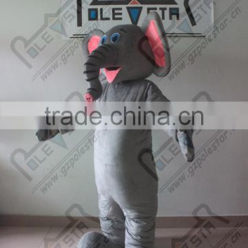 grey elephant mascot costume NO.1816