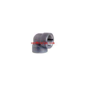 stainless ASTM A182 F321 socket weld 90deg elbow