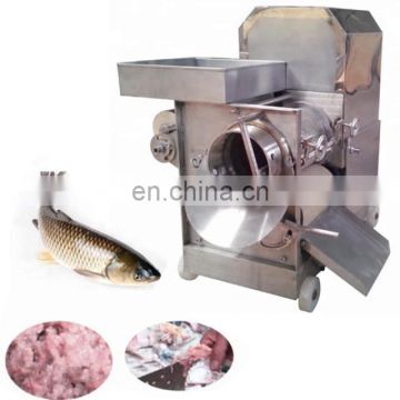 Durable automatic fish bone removing machine/fish meat paste processing cutting machine