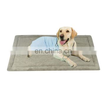 Luxury Coral Velvet Dog mat Soft Dog Bed Washable and Easy Clean & Warm Pad with Anti-Slip