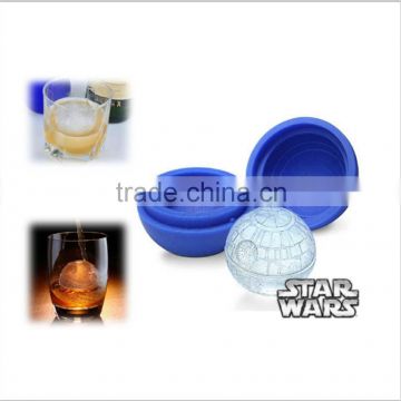 FDA and LFGB approved promotional custom colorful silicone sphere ice molds