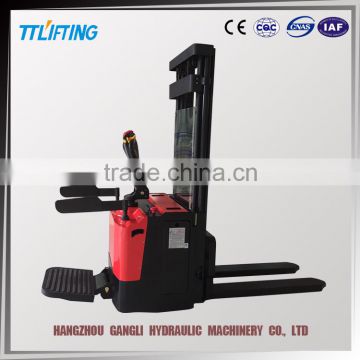 1000kg Capacity,1600mm Lifting Height Stacker