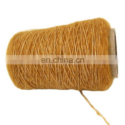 Yarn factory New design product cotton acrylic mink like wool Spray hank yarn dyeing blended knitting yarn