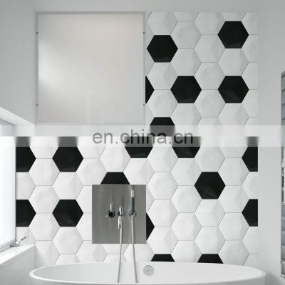 200x230 Nordic hexagonal brick kitchen bathroom concave and convex geometric tiles