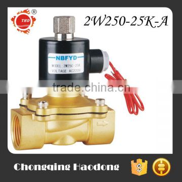 Top quality oil 1 inch water solenoid valve